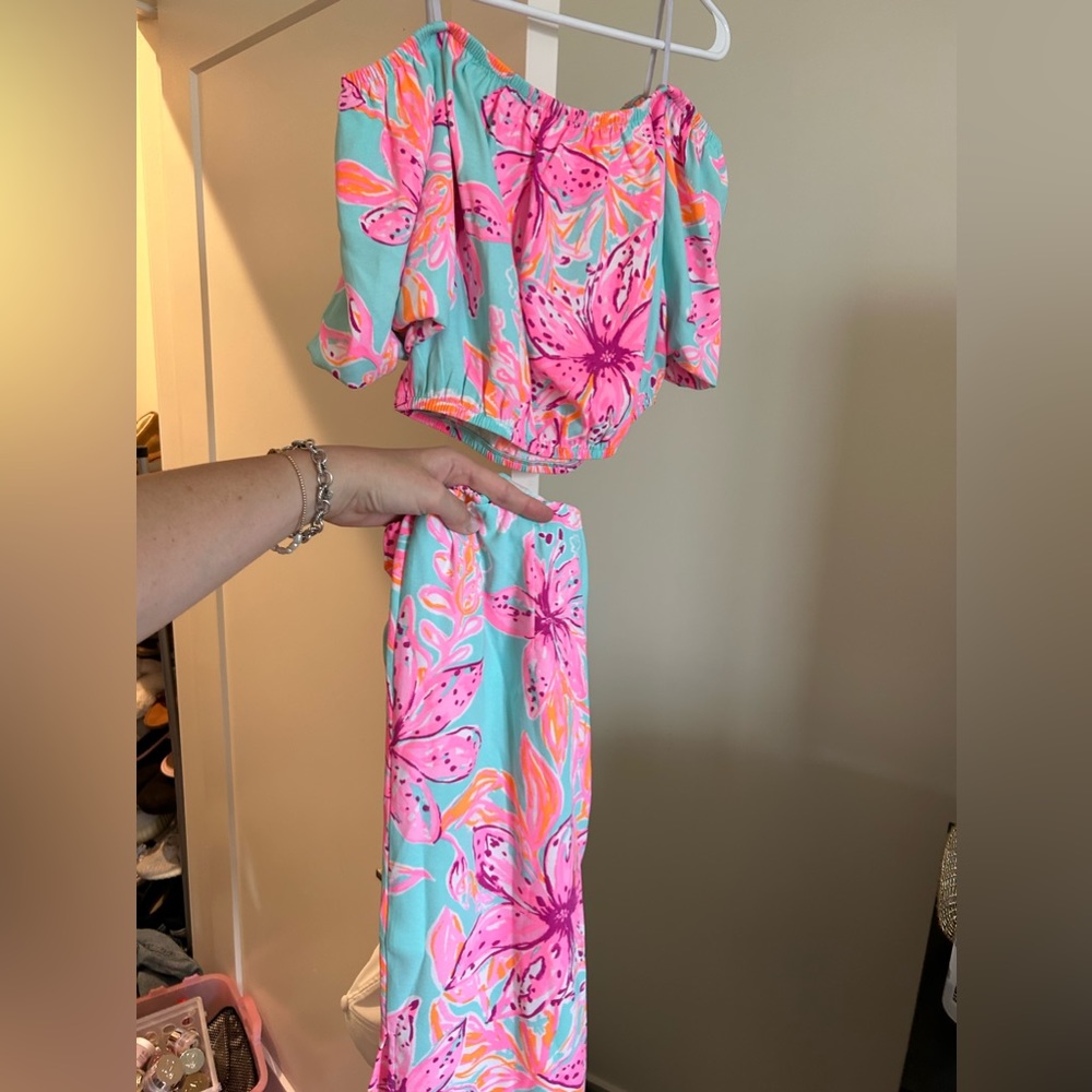 Lilly Pulitzer esmeray set NWT